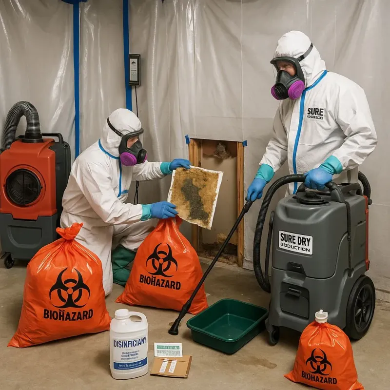 Contaminated Water Handling Protocols process in Cambridge City, IN