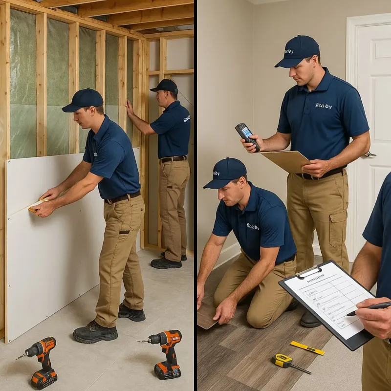 Repairs and Reconstruction process in Cambridge City, IN