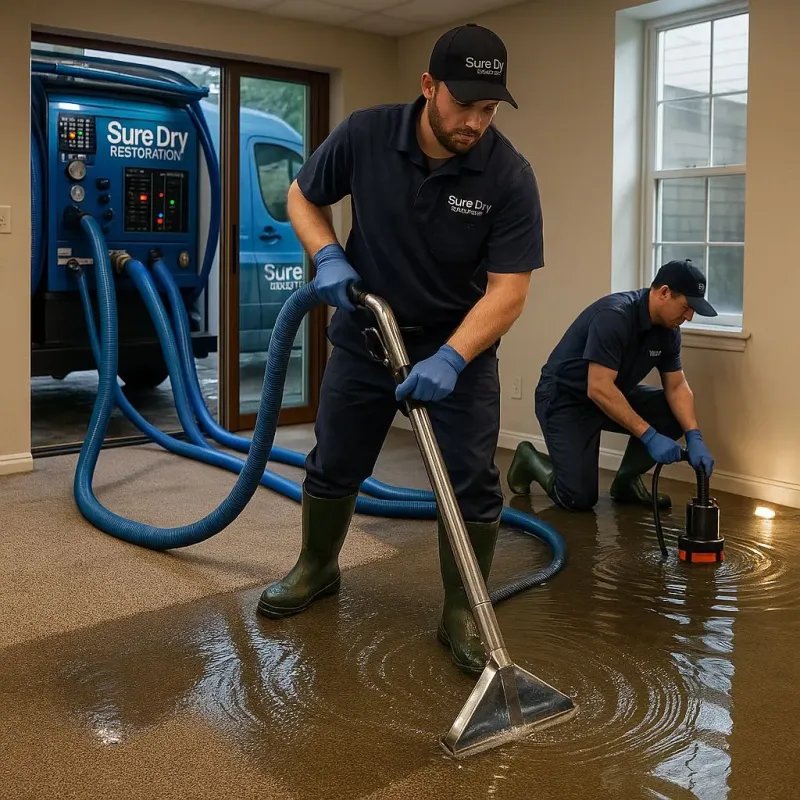 Water Extraction and Removal process in Cambridge City, IN